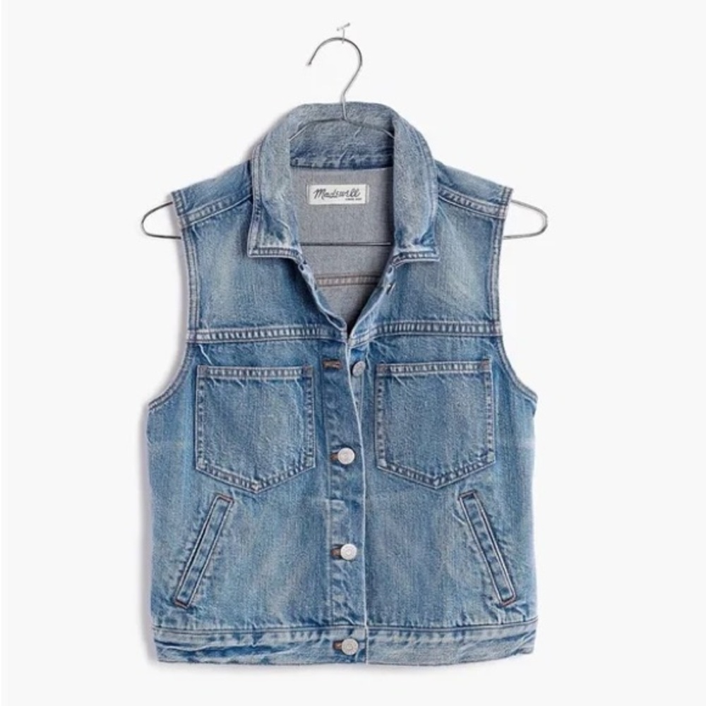 Madewell the Pocket Jean Vest